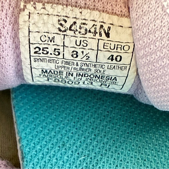 Asics Women's Gel Muse Fit S454N Purple Blue Running Shoes Sneakers - Picture 7 of 10